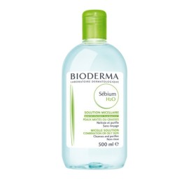 Bioderma Sebium H2O Purifying Cleansing Micelle Solution, Διάλυμα Καθαρισμού & Ντεμακιγιάζ Προσώπου & Ματιών για Μικτές & Λιπαρές Επιδερμίδες 500ml 