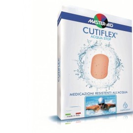 Master Aid Cutiflex Waterproof, Αδιάβροχες Γάζες  12,5x12,5cm  5τμχ