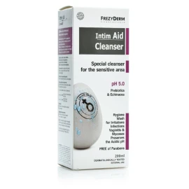 Frezyderm intim Aid Cleanser pH5.0, Ειδικό Καθαριστικό Ευαίσθητης περιοχής 200ml