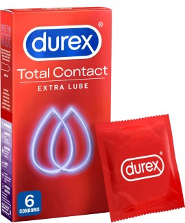 Durex Προφυλακτικά Total Contact, 6 τμχ