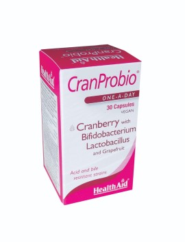 Health Aid CranProbio, Συμπλήρωμα Διατροφής για το Ουροποιητικό 30caps