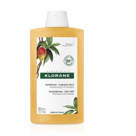 Klorane Mango Βutter Nourishing Treatment Shampoo, Σαμπουάν με βούτυρο Μάνγκο για Θρέψη των Ξηρών Μαλλιών 400ml