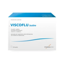 Pharmaline Viscoflu, Συμπλήρωμα με αποτελεσματική Βλεννολυτική δράση για την ευεξία των αεραγωγών 20φακελίσκοι