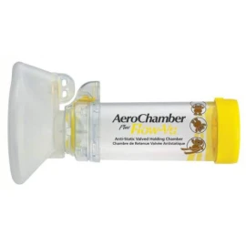 Aerochamber Plus Flow-Vu, Αντιστατικός Αεροθάλαμος Εισπνοών με Βαλβίδα Παιδιά 1-5 Ετών 1 τμχ