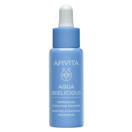 Apivita Aqua Beelicious Refreshing Hydrating Booster, Booster Αναζωογόνησης και Ενυδάτωσης με εκχύλισμα Λουλουδιών & Μέλι 30ml