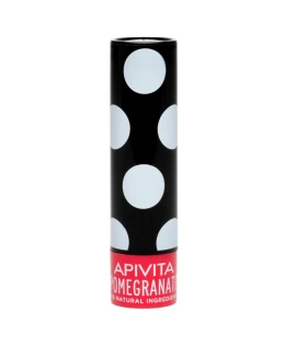 Apivita Lip Care, Ενυδάτωση Χειλιών με Ρόδι, Φυσική Ροζ Απόχρωση 4.4gr