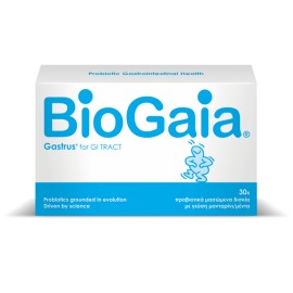 BioGaia Gastrus, Προβιοτικά Μασώμενα Δισκία με γεύση Μανταρίνι/Μέντα, 30 Chew.Tabs