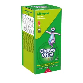 Chewy Vites Jelly Bears Iron & Multivitamins Ζελεδάκια με Σίδηρο για Παιδιά όλων των ηλικιών, 60 gummies