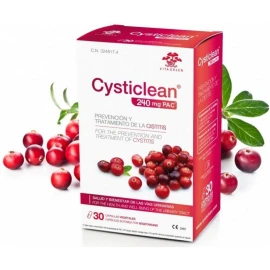 Vita Green Cysticlean 240mg, Συμπλήρωμα διατροφής για Πρόληψη & Θεραπεία της Κυστίτιδας 30caps