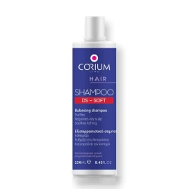 Corium Line D.S. Soft Balancing Shampoo, Εξισορροπιστικό Σαμπουάν για την Λιπαρότητα 250ml