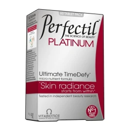 Vitabiotics Perfectil Platinum, Συμπλήρωμα Διατροφής για Μαλλιά, Νύχια και Δέρμα, 60 κάψουλες