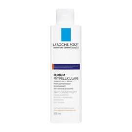 La Roche Posay Kerium Antipell-Sec Shampoo Dry Hair, Αντιπιτυριδικό Κρεμοσαμπουάν με ΜικροΑπολέπιση 200ml