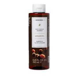 Korres Argan Oil Post-Colour Shampoo Σαμπουάν για τη διατήρηση του χρώματος, μετά τη Βαφή 250ml