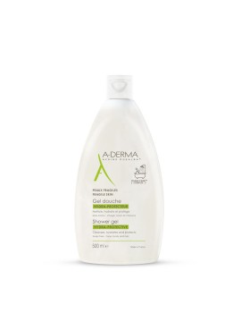 A-Derma Shower Gel Hydra-Protective, Καταπραϋντικό Αφρίζον Ζελ Καθαρισμού με Γαλάκτωμα Βρώμης 500ml