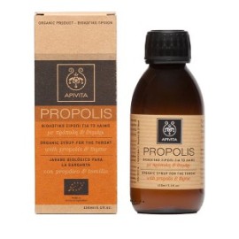 Apivita Propolis Βιολογικό σιρόπι για το λαιμό με πρόπολη & θυμάρι 150ml