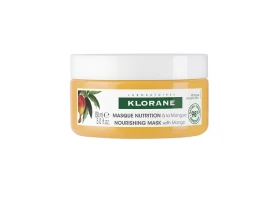 Klorane Masque with Mango, Μάσκα μαλλιών με Bούτυρο Mάνγκο για Θρέψη των Ξηρών Μαλλιών 150ml