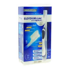 Elgydium Clinic Hybrid Toothbrush, Ηλεκτρική Οδοντόβουρτσα σε Χρώμα Μπλε & Λευκό, 2 σε 1, 1τμχ
