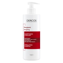 Vichy Dercos Energy+ Aminexil Stimulating Shampoo, Δυναμωτικό Σαμπουάν κατά της τριχόπτωσης, επαναφέρει τη ζωντάνια στα μαλλιά 400ml