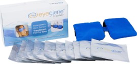 Eyegiene Dry Eye Relief Insta-Warmth Mask Starter System, Θερμαντική Μάσκα Ματιών 1τμχ & Ανταλλακτικά Φακελάκια 10τμχ