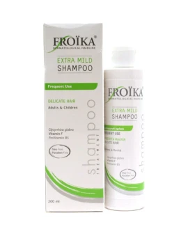 Froika EXtra Mild Shampoo, Σαμπουάν για Συχνό Λούσιμο Κατάλληλο για Ενήλικες & Παιδιά 200ml