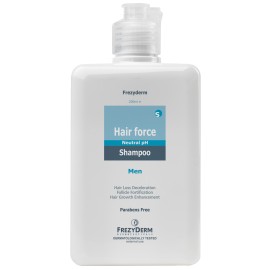 Frezyderm Hair Force Shampoo Men, Τριχοτονωτικό Σαμπουάν, Ειδική Σύνθεση για την Αντιμετώπιση της Αντρικής Τριχόπτωσης 200ml
