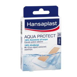 Hansaplast Aqua Protect, 100% Αδιάβροχα Επιθέματα 20 strips