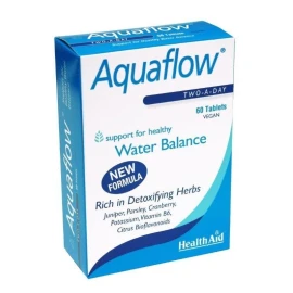 Health Aid Aquaflow Maintain Water Balance, Συμπλήρωμα Διατροφής για την Καλή Λειτουργία του Ουροποιητικού Συστήματος, 60tabs