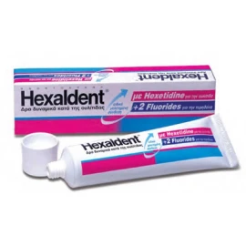 Johnson & Johnson Hexaldent Toothpaste, Οδοντόκρεμα για προστασία από Ουλίτιδα & Τερηδόνα 75ml