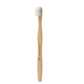 The Humble Co Toothbrush Bamboo Adult Sensitive White, Λευκή Οδοντόβουρτσα Ενηλίκων Για Ευαίσθητα Δόντια & Ούλα 1 τμχ