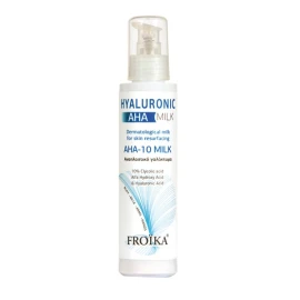 Froika Hyaluronic AHA - 10 Milk, Αναπλαστικό γαλάκτωμα με oξέα 10%, 125ml