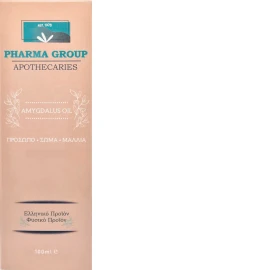 Pharmagroup Almond Oil, Φυτικό Έλαιο Αμυγδαλέλαιο 100ml