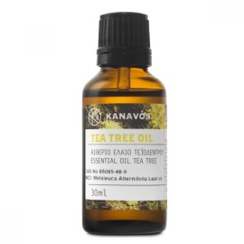 Kanavos Tea Tree Essential Oil, Αιθέριο Έλαιο Τεϊόδεντρο, 30ml