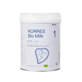 Korres Bio Milk Νο 1, Βιολογικό Αγελαδινό Γάλα για Βρέφη από 0 έως 6 Mηνών 400γρ