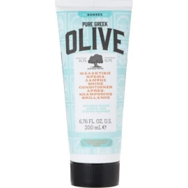 Korres Pure Greek Olive Shine Conditioner, Μαλακτική Κρέμα Μαλλιών Λάμψης για Κανονικά Μαλλιά, 200ml