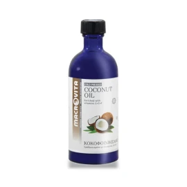 Macrovita Coconut Oil, Κοκοφοινικέλαιο με Βιταμίνη Ε για Πρόσωπο, Σώμα & Μαλλιά 100ml