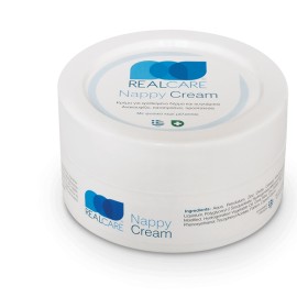 Real Care Nappy Cream, Προστατευτική & Αδιάβροχη Κρέμα για την Αλλαγή της Πάνας με Οξείδιο Ψευδαργύρου, 150ml