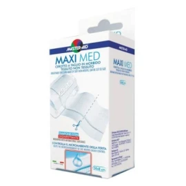 Master Aid Max Med,  Αυτοκόλλητο λευκό ρολό γάζας 50cmx8cm 1 τμχ