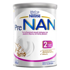 Nestle Pre Nan Discharge, Γάλα για Λιποβαρή & Πρόωρα Βρέφη, 400 gr