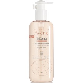 Avene Trixera Nutrition Nutri-Fluide Cleanser Face & Body, Λεπρότευστο Θρεπτικό Καθαριστικό Προσώπου-Σώματος για Ξηρό-πολύ Ξέρο Δέρμα 400ml+100ml