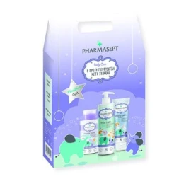 Pharmasept Baby Care Velvet Mild Bath 500 ml + Micellar Water 300 ml + Velvet Baby Care Extra Calm Cream 150 ml