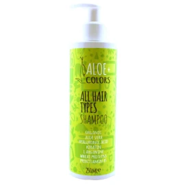 Aloe+Colors All Hair Typers Shampoo, Απαλό σαμπουάν για όλους τους τύπους μαλλιών 250ml