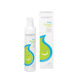 Hydrovit Baby Shampoo & Bath, Ήπιο Υγρό Καθαρισμού για το Ευαίσθητο Δέρμα των Βρεφών 200ml
