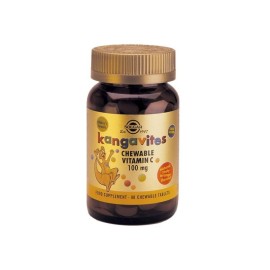 SOLGAR Kangavites Vitamin C 100mg , 90 Chewable Tabs