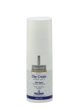 Frezyderm Spot End Day Cream SPF15, Λευκαντική - Αντιγηραντική Κρέμα Ημέρας με Τριπλό Σύστημα Λεύκανσης & Αντιηλιακή Πορστασία 50ml