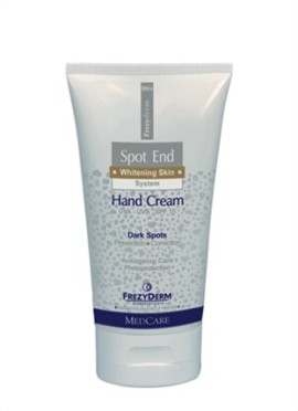 Frezyderm Spot End Hand Cream Κρέμα για τα Χέρια SPF 15, Λευκαντική - Αντιγηραντική Κρέμα Χεριών με Τριπλό Σύστημα Λεύκανσης 50ml