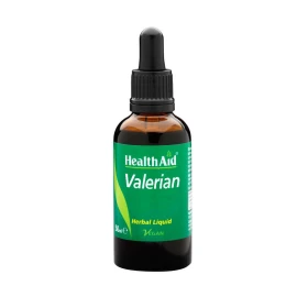 Health Aid Valerian Herbal Liquid, Βαλεριάνα σε σταγόνες το παραδοσιακό ηρεμιστικό βότανο 50ml