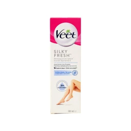 Veet Silky Fresh Depilatory Cream For Normal Skin, Αποτριχωτική Κρέμα Πόδια & Σώμα για Ευαίσθητη Επιδερμίδα 100ml