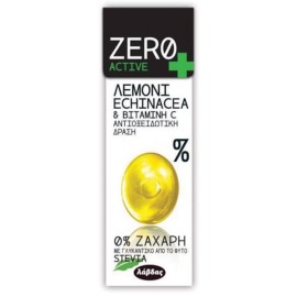 Zero Active Καραμέλες Λεμόνι Echinacea & Βιταμίνη C, Για Αντιοξειδωτική Δράση Με Stevia 32gr